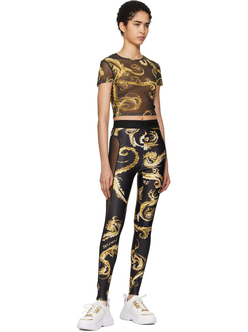 VERSACE JEANS COUTURE White Speedtrack Low Top Sneakers outlook