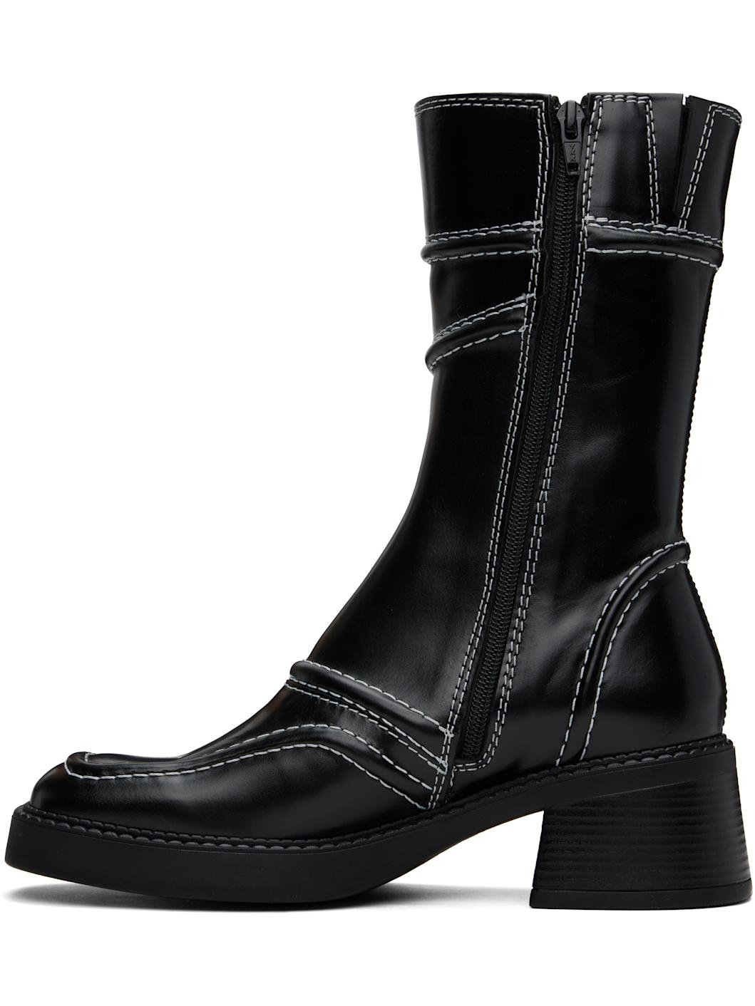 Black Malene Boots - 4