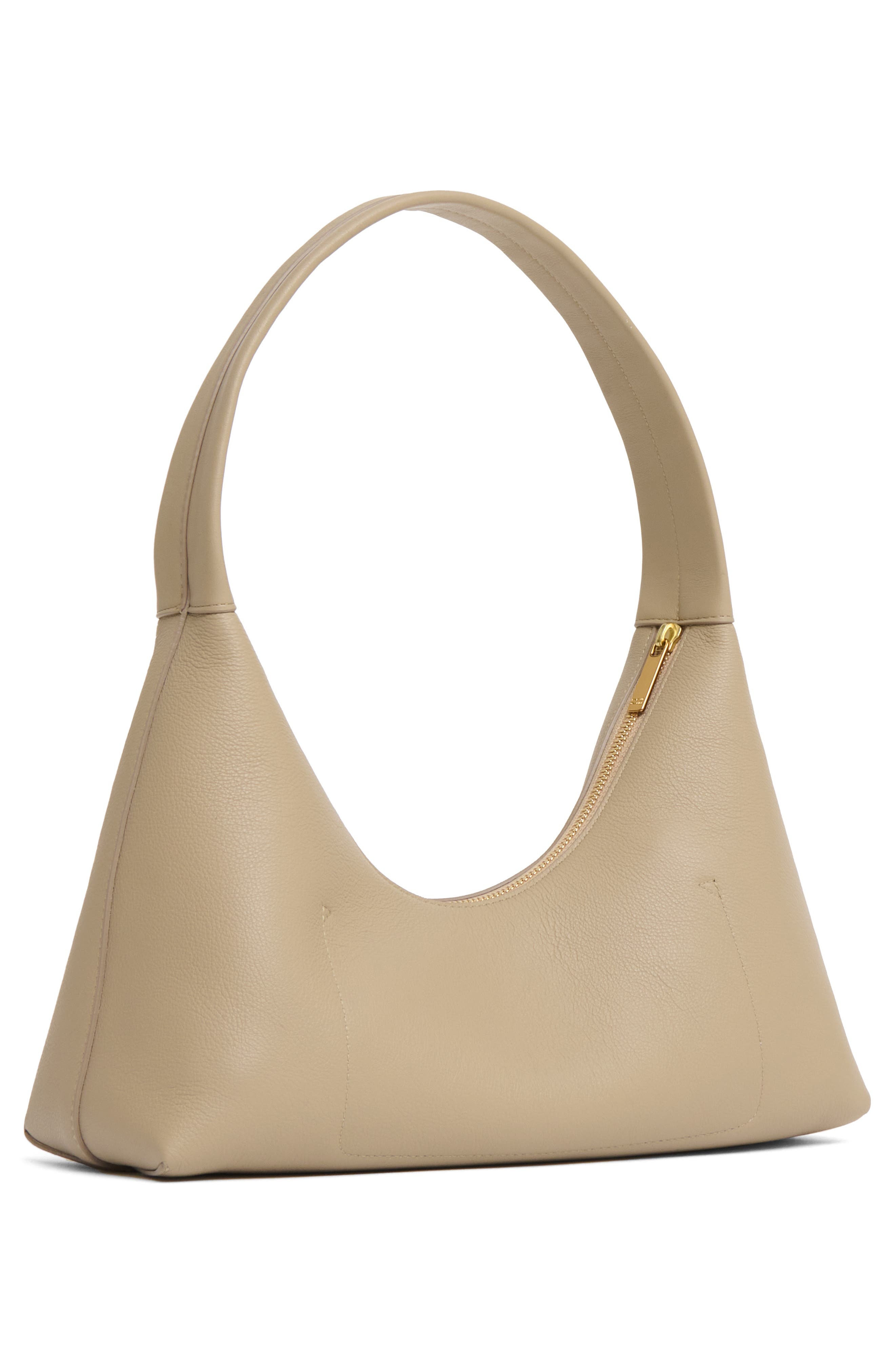 Mansur Gavriel Candy Baguette Leather Shoulder Bag in Warm Grey at Nordstrom - 2
