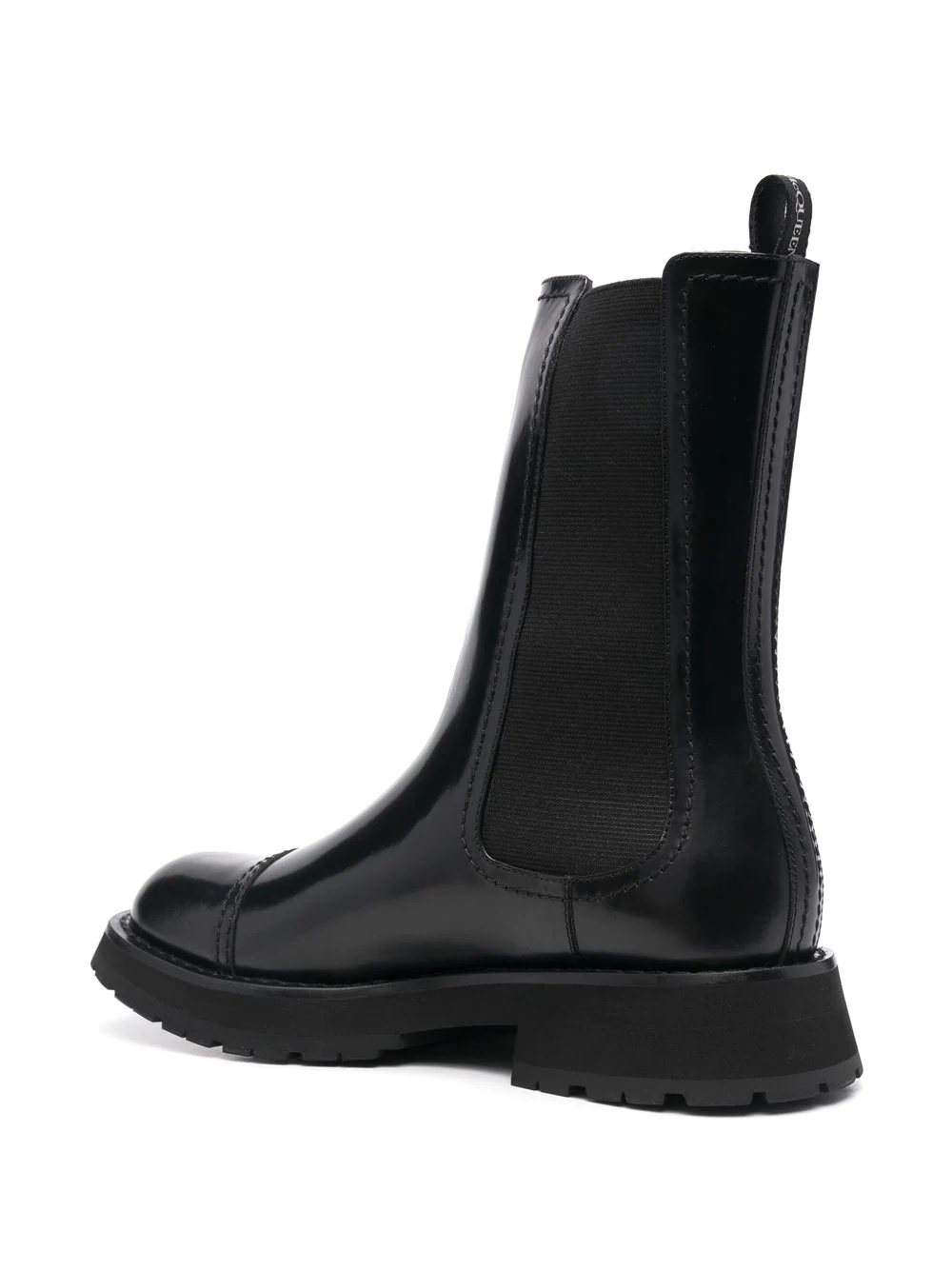 polished leather Chelsea boots - 3
