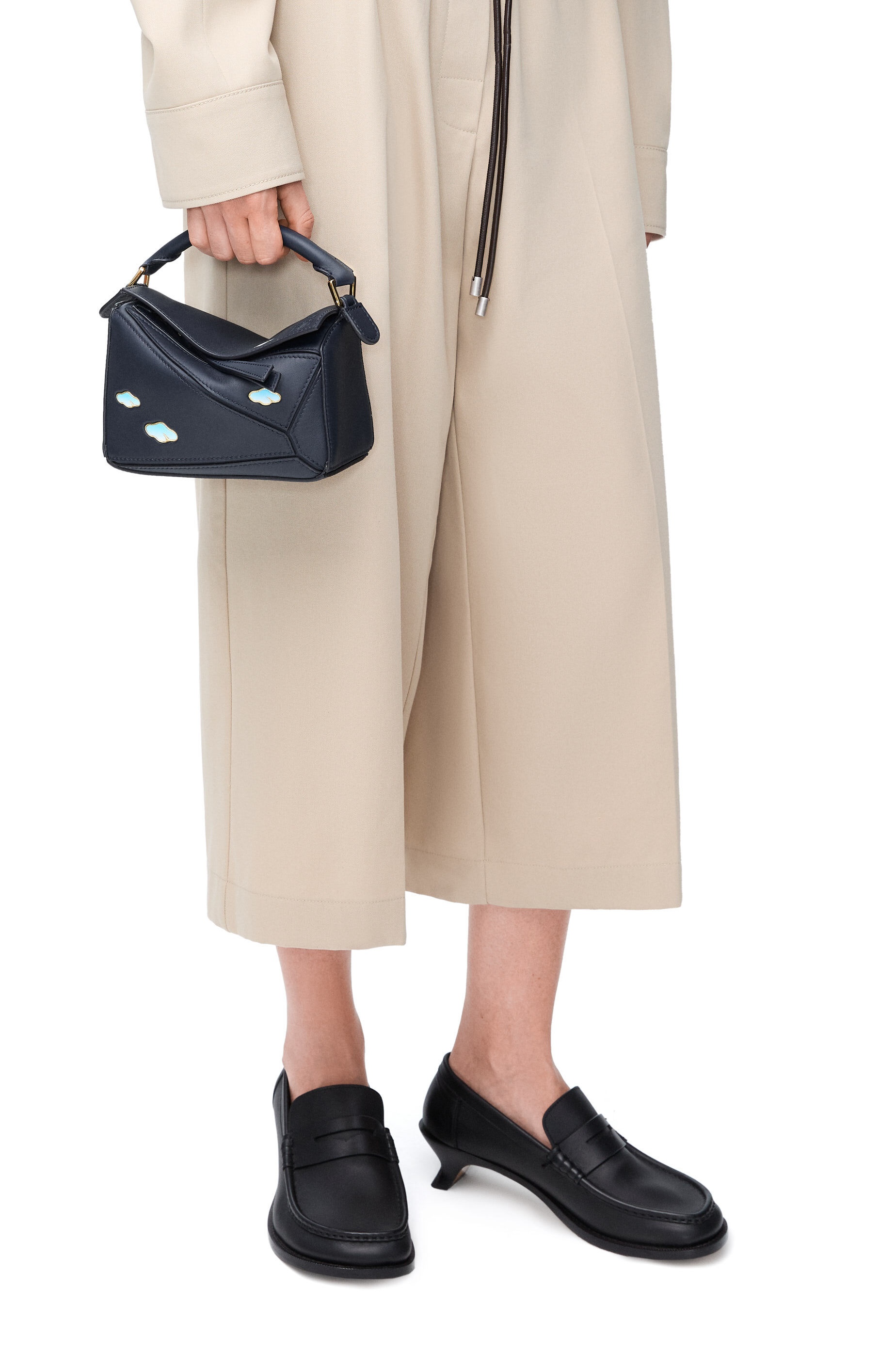 Mini Puzzle bag in nappa calfskin - 2