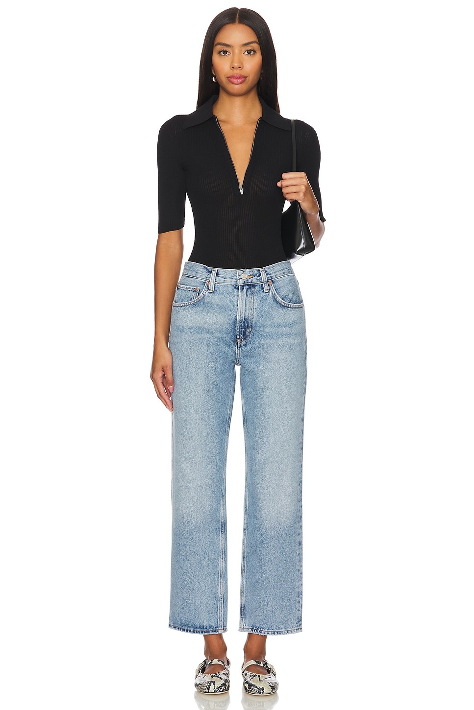 Valen Mid Rise Vintage Straight - 5