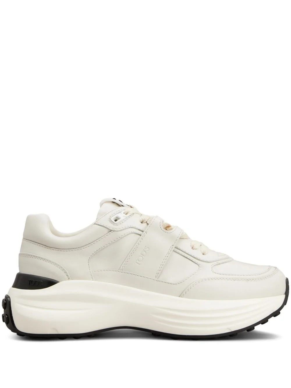 leather trainers - 1