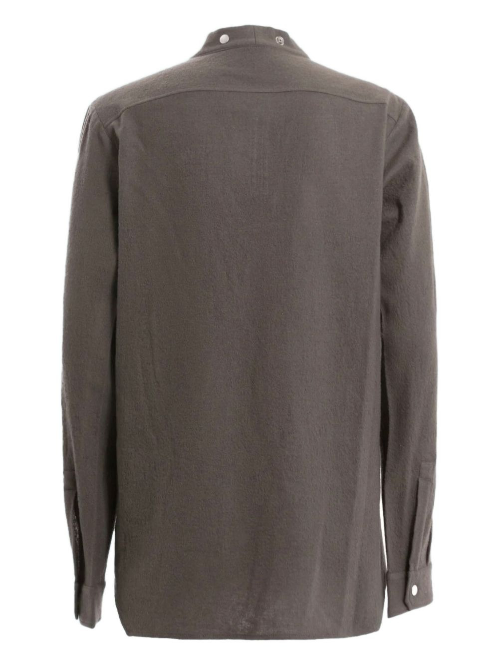 button-fastening panelled cardigan - 2