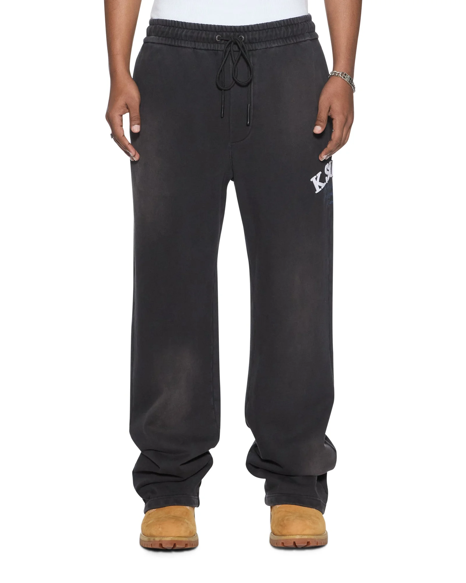 GENESIS SYNTHESIS TRAK PANT CHARCOAL FADE - 1