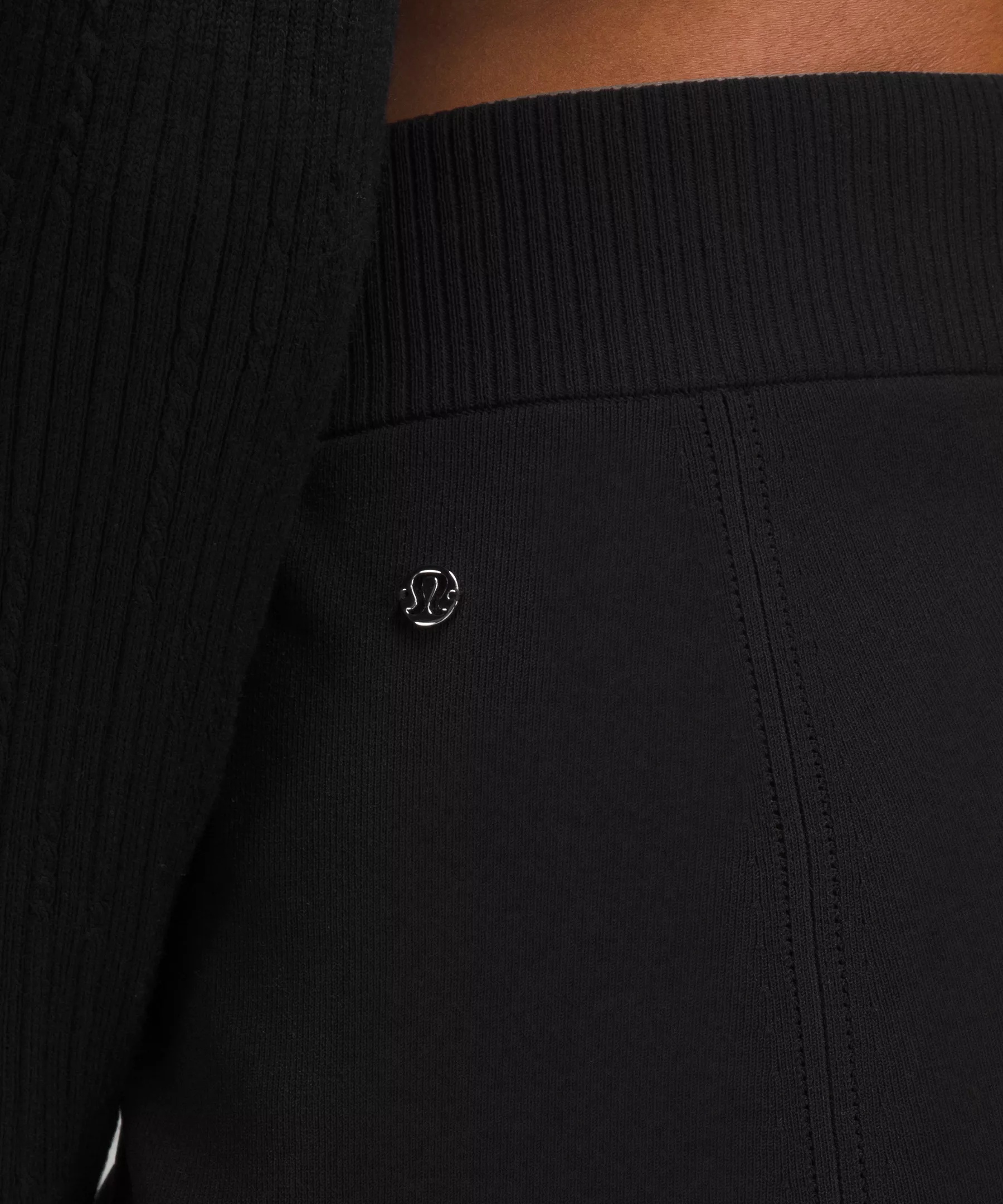 Ribbed-Knit Mini Skirt - 4