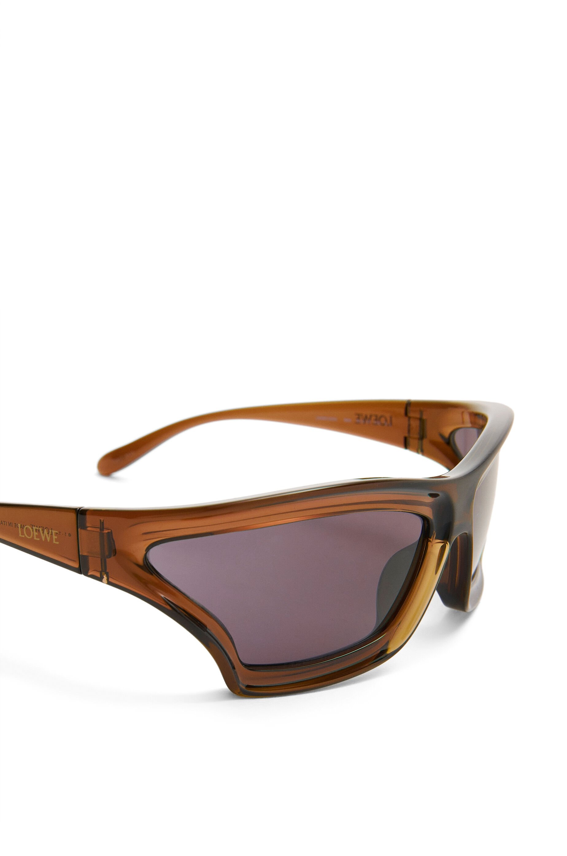 LOEWE ロエベ サングラス \"ARCH MASK\" SUNGLASSES Arch Mask sunglasses Brown - LOEWE