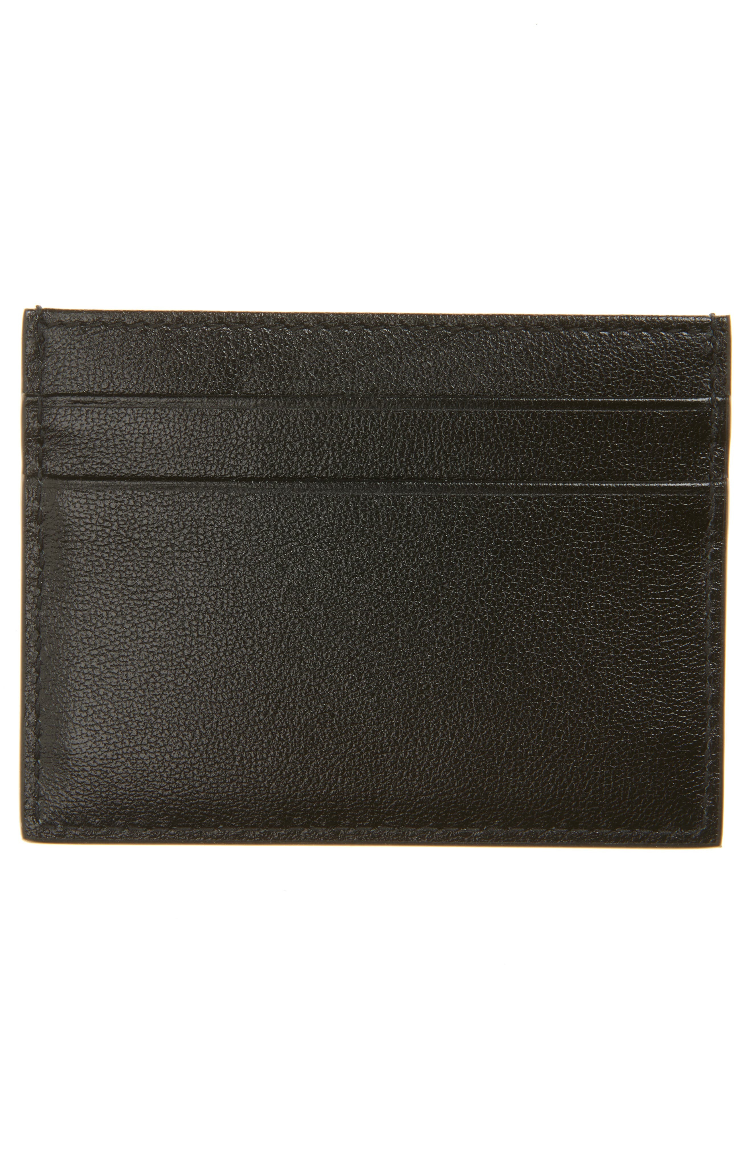 Dolce&Gabbana Leather Card Holder in 80999 Nero at Nordstrom - 2