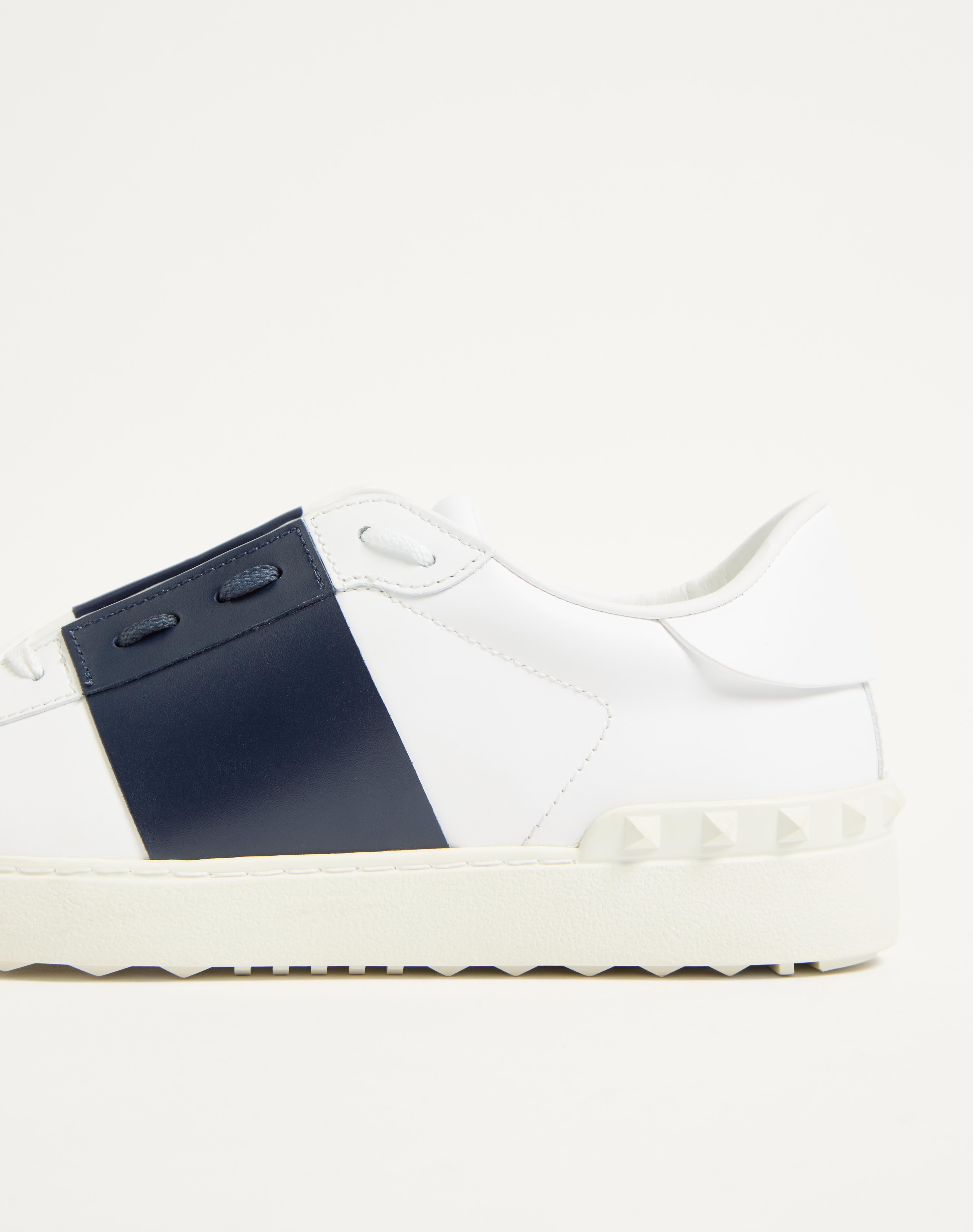 CALFSKIN OPEN SNEAKER - 8