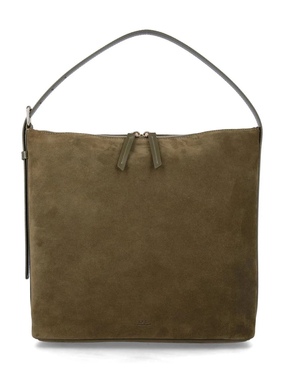 A.P.C. Vera Leather Bag With Adjustable Strap - 1
