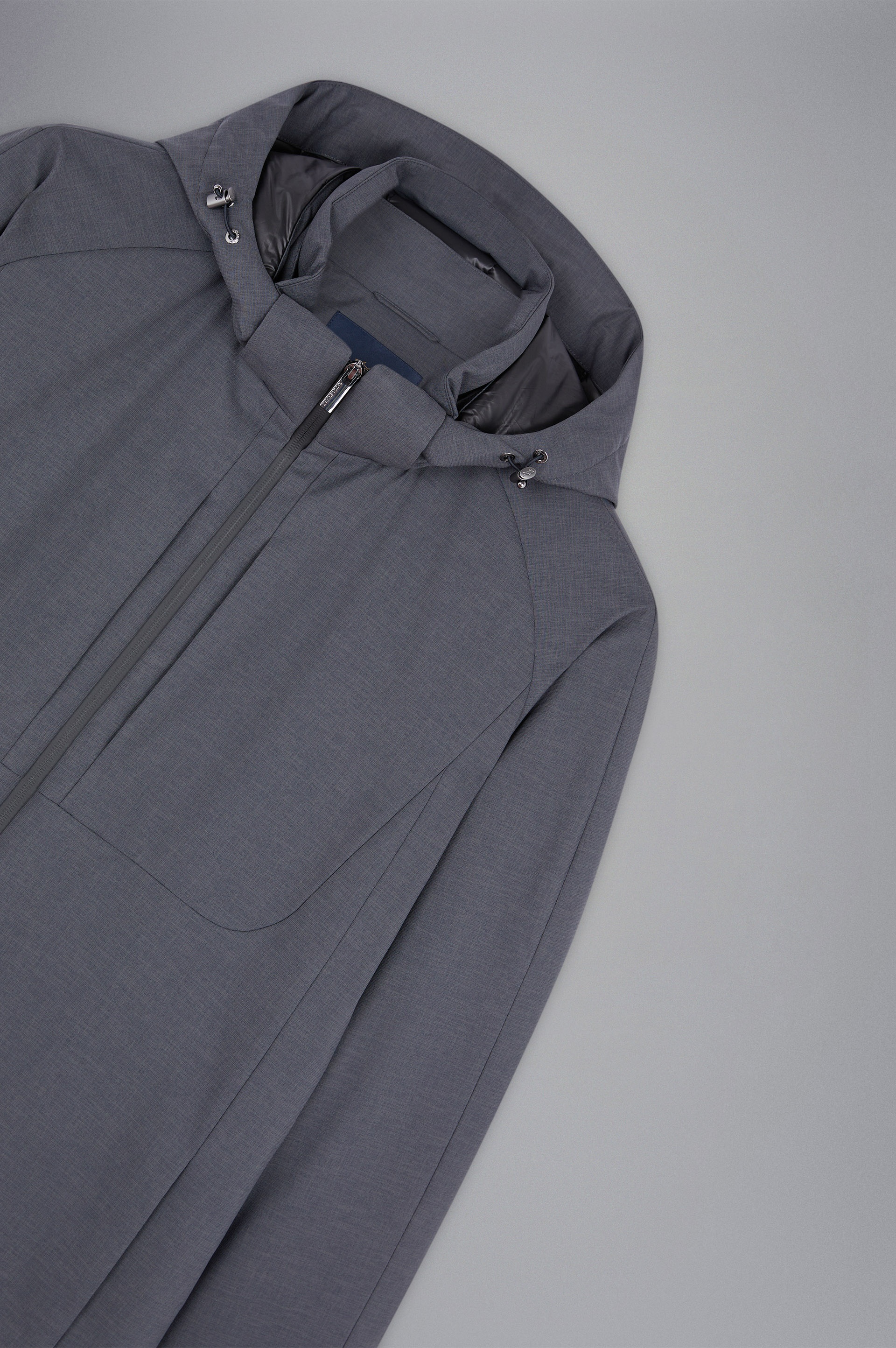 PARKA MADE OF RECYCLED TECHNICAL FABRIC - 5