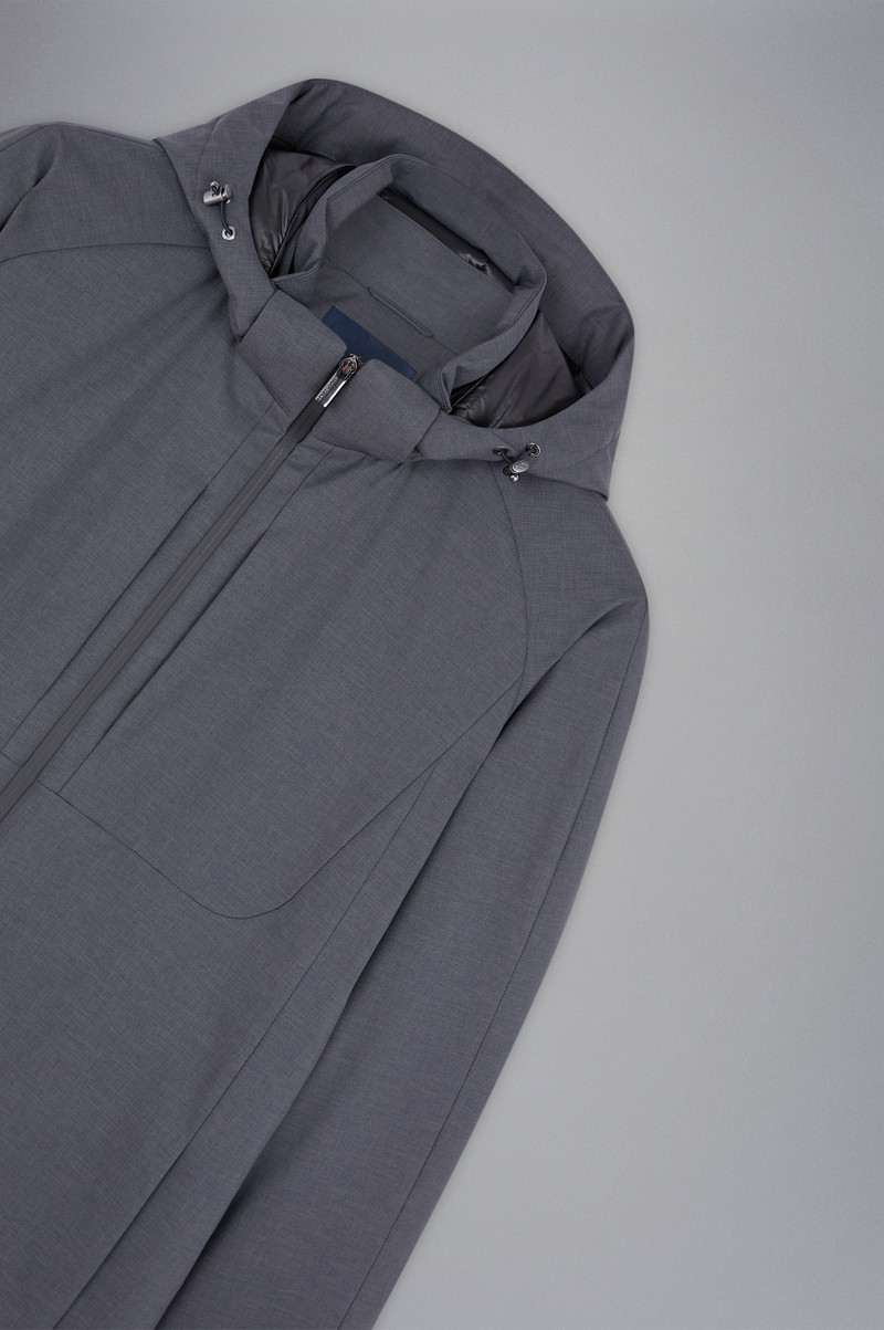 PARKA MADE OF RECYCLED TECHNICAL FABRIC 5