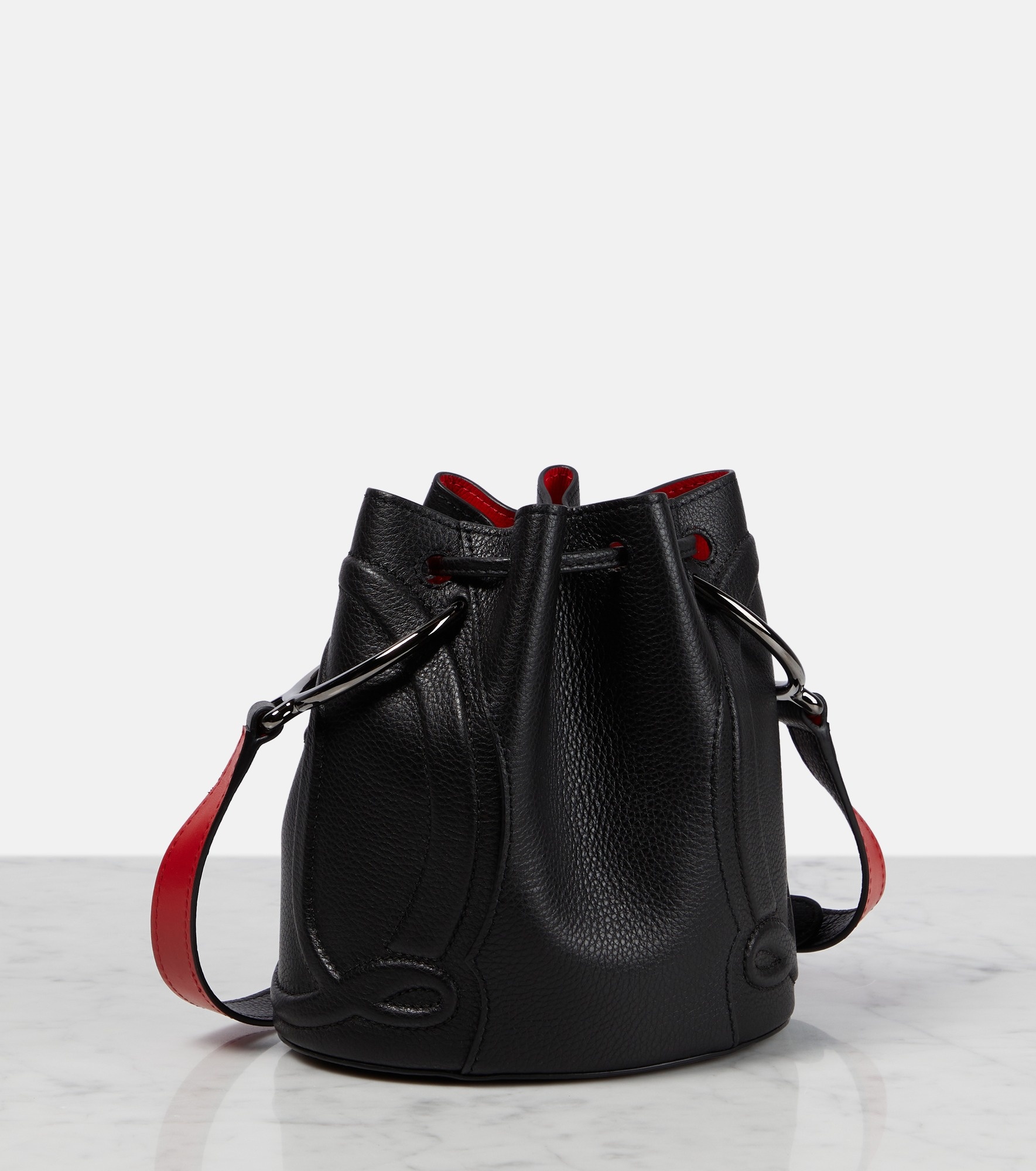By My Side leather bucket bag - 4