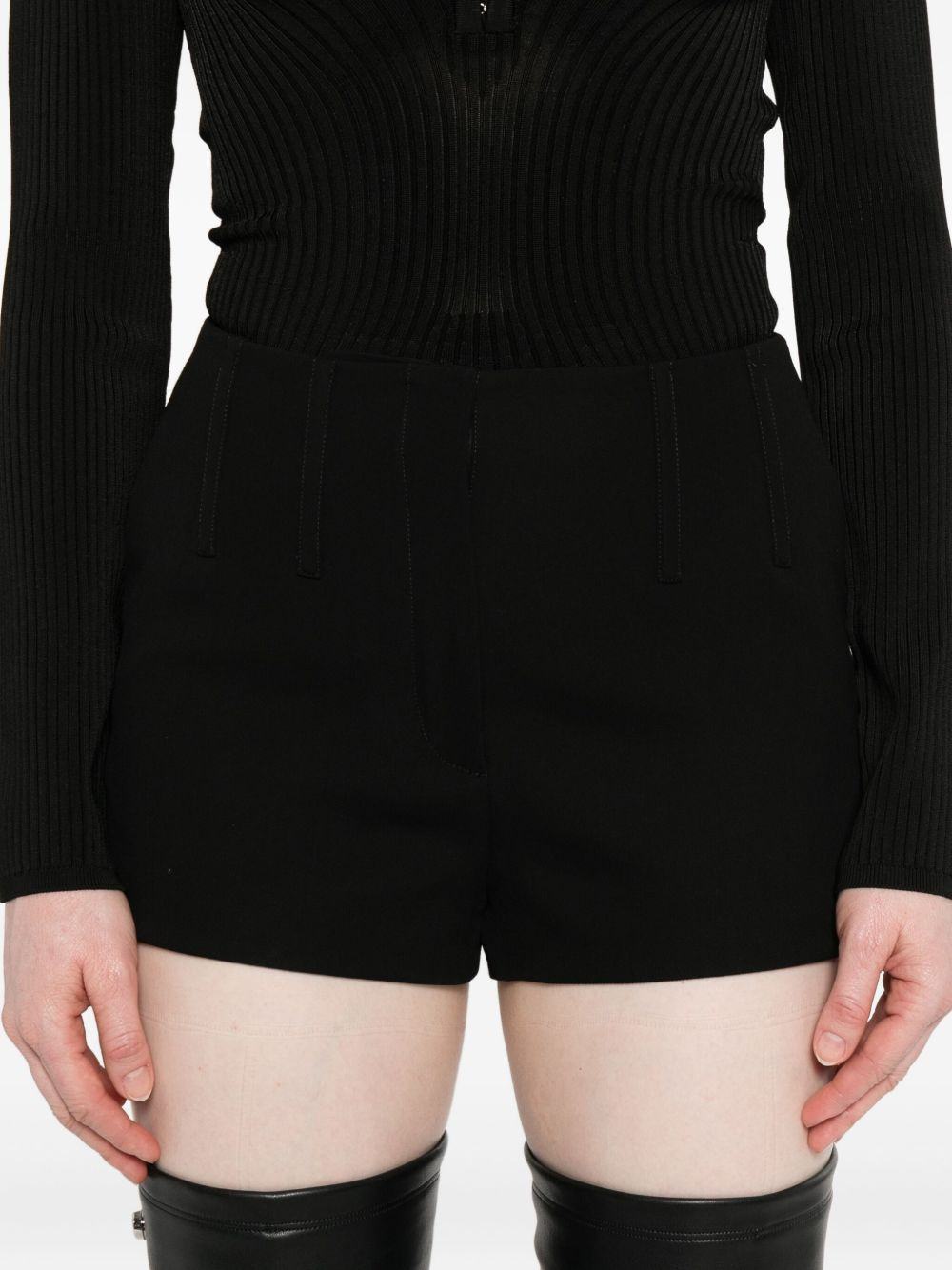 pleated shorts - 5