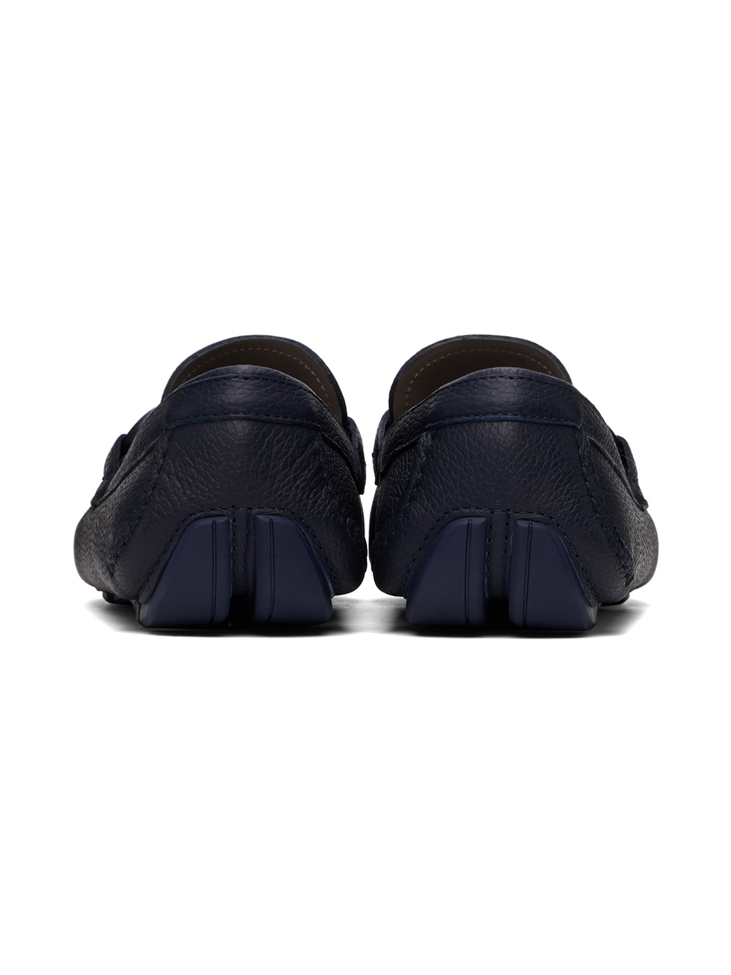 Navy Driver Loafers - 2