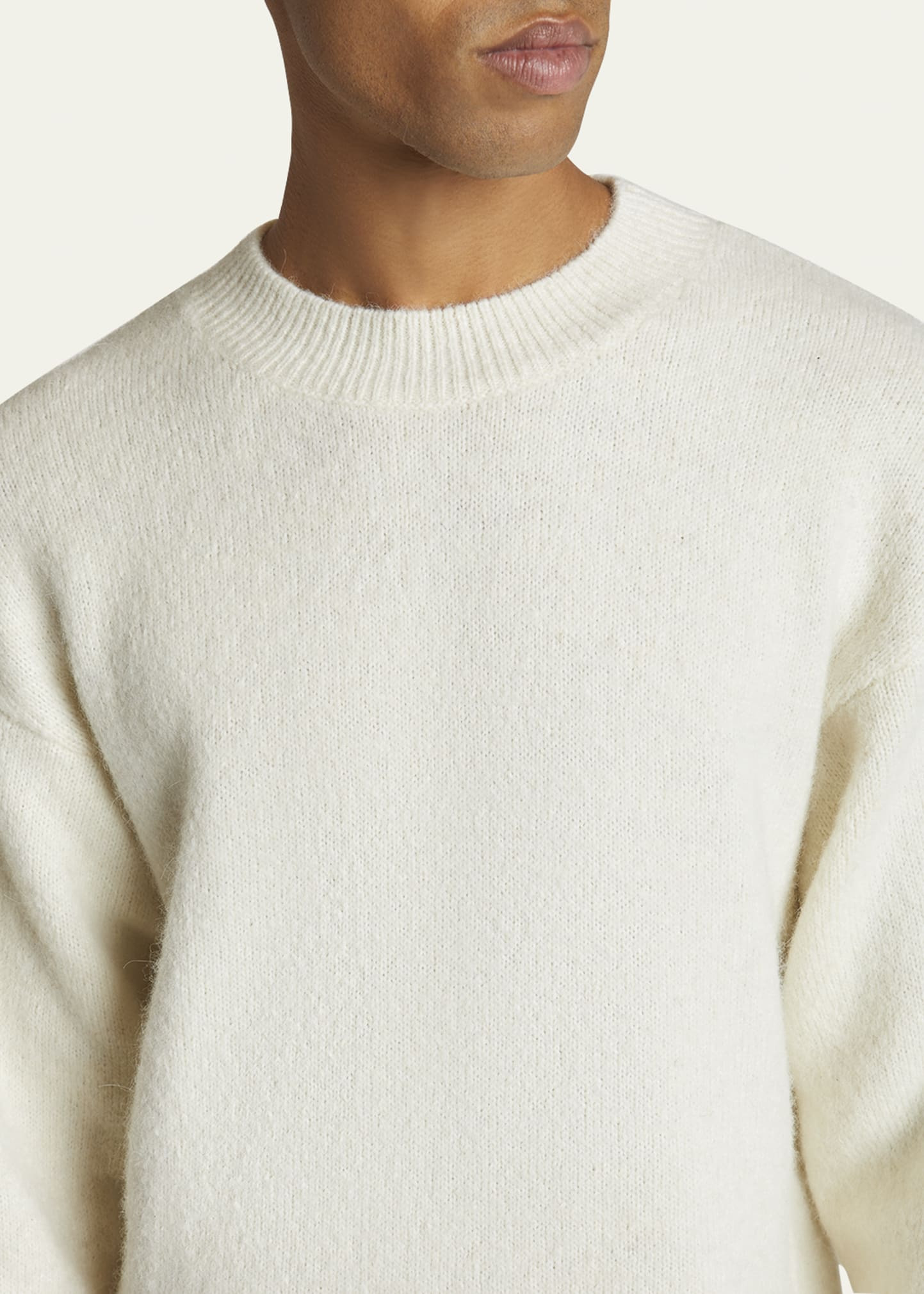Men's Brushed Logo Sweater - 5