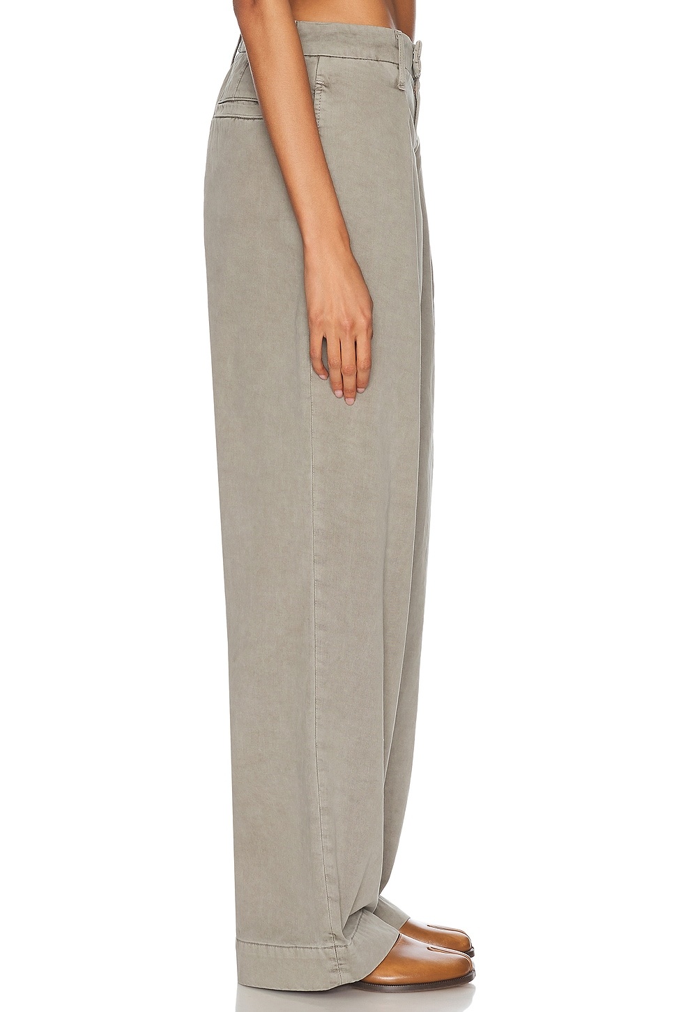 Wide Pleat Chino Pant - 3