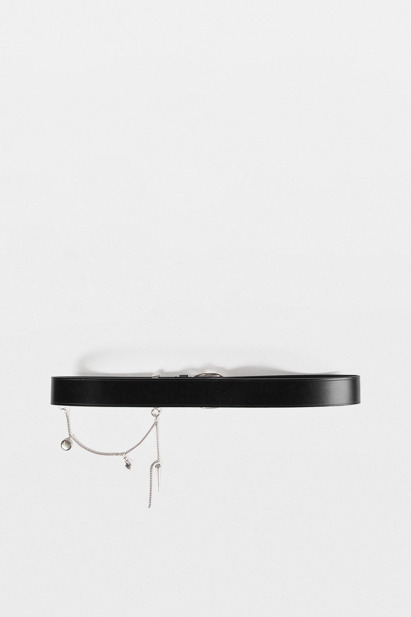 Ann Demeulemeester Ranja 4 Cm Belts With Charms outlook