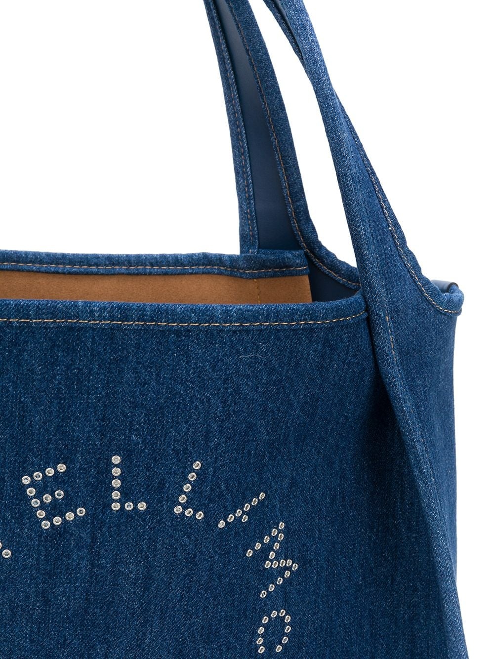 Stella Logo denim tote bag - 4