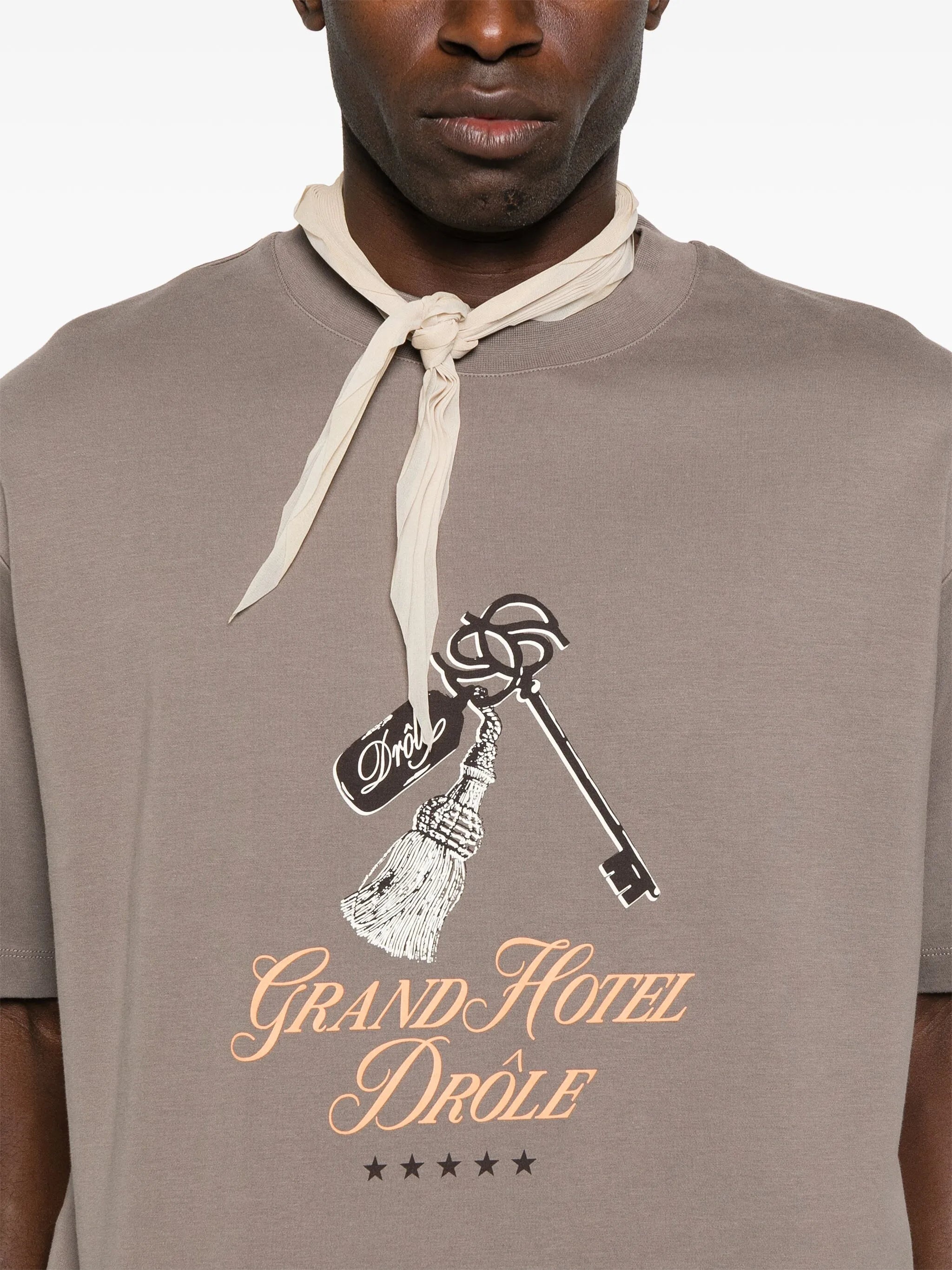 Drole De Monsieur Graphic-print T-shirt - 4
