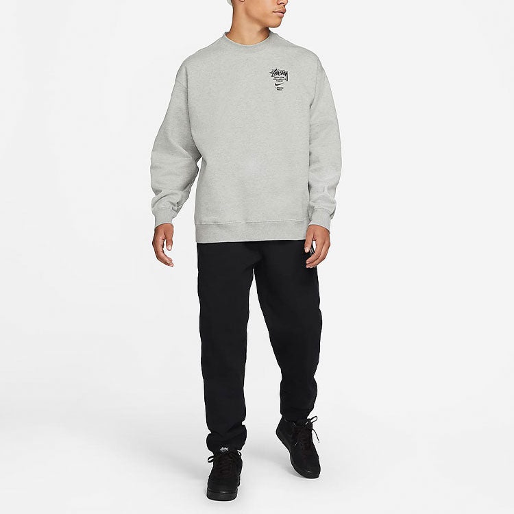 Stussy x Nike International Sweatpants 'Black' DC4227-010 - 5