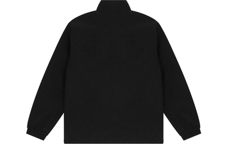 New Balance Men's New Balance Fleece Lined Stay Warm Woven Sports Jacket Black AMJ21357-BK - 2