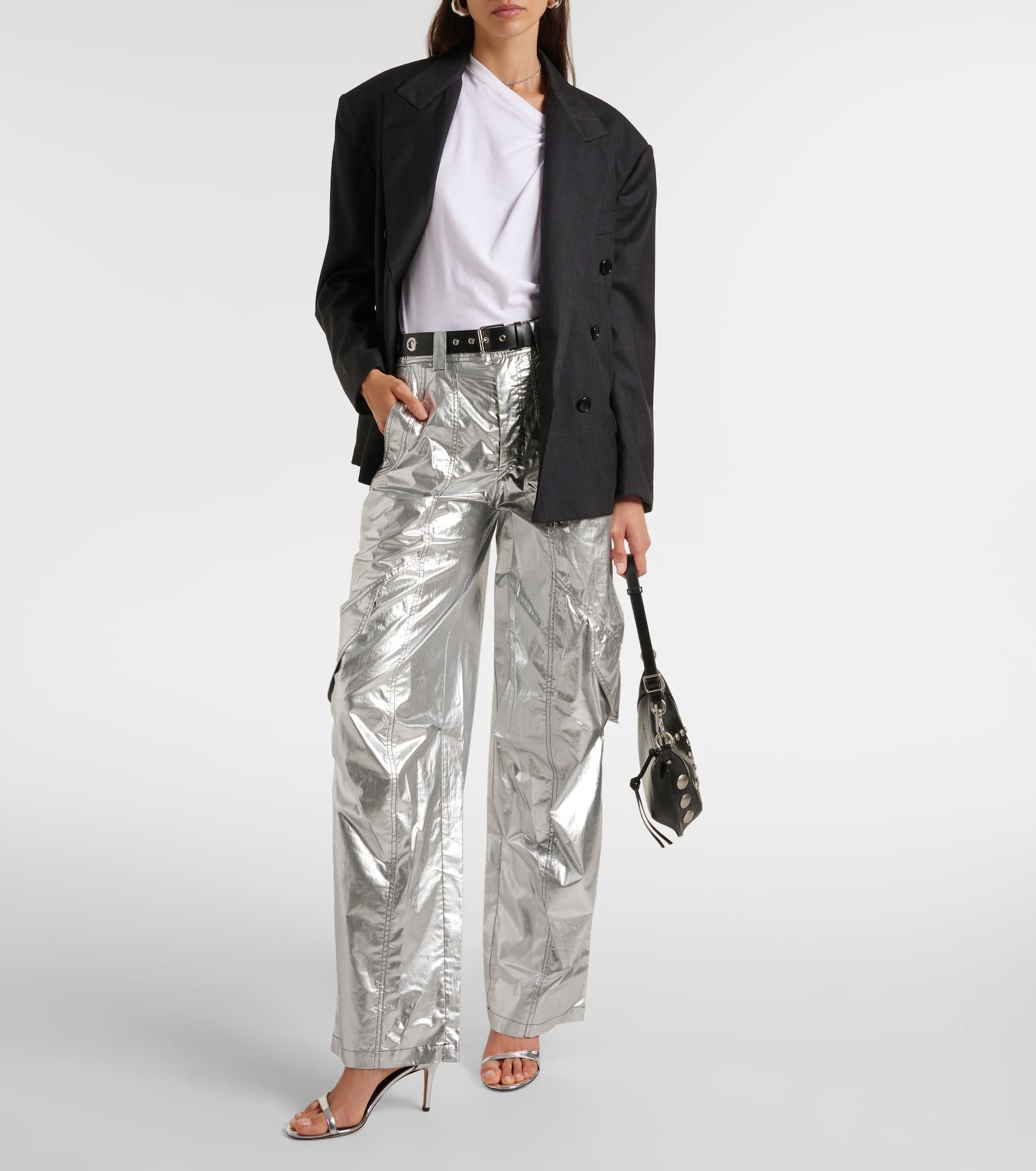 Divina wide-leg cargo jeans - 2