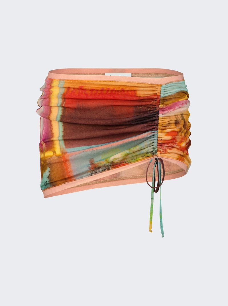 Jean Paul Gaultier Mini Floral Patchwork Skirt 1