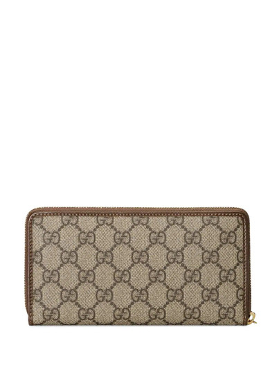 GUCCI Gucci 1955 Horsebit zip around wallet outlook