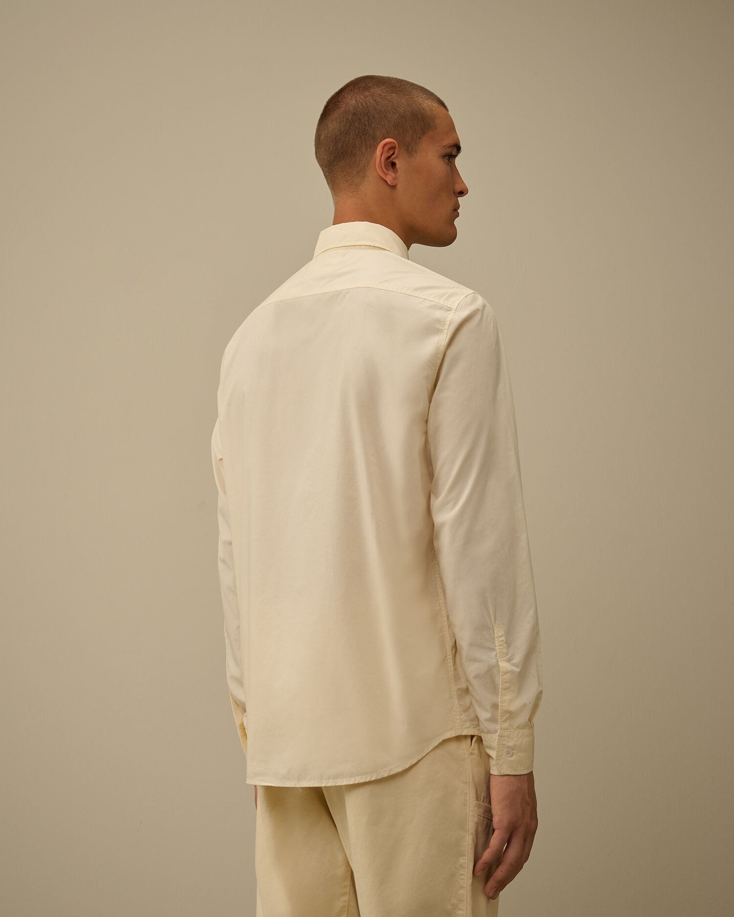 Popeline Longsleeve Button Shirt - 4