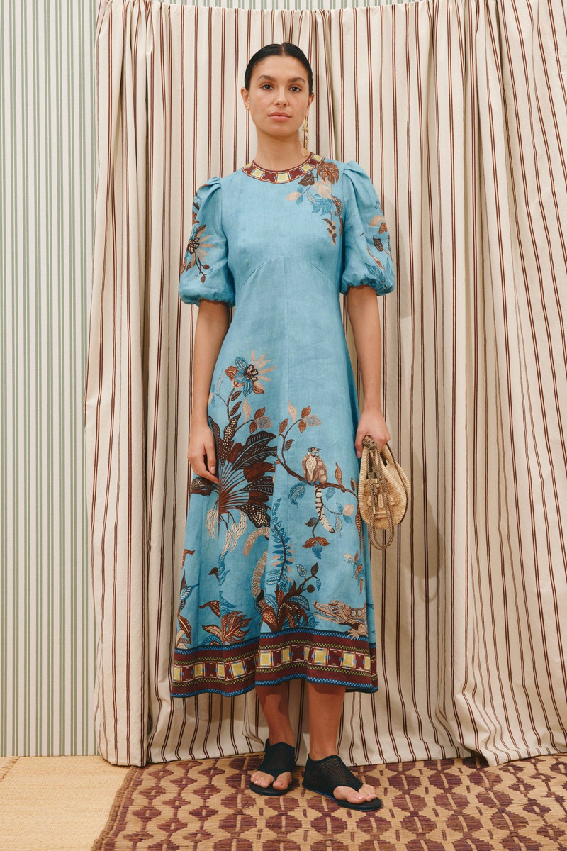 ALÉMAIS Georgie Midi Dress outlook