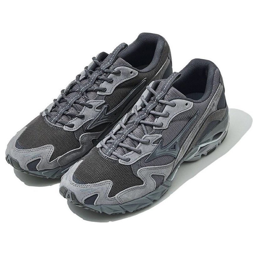 Mizuno x Slow Steady Club Wave Rider 10 'Grey' D1GD240301 - 2