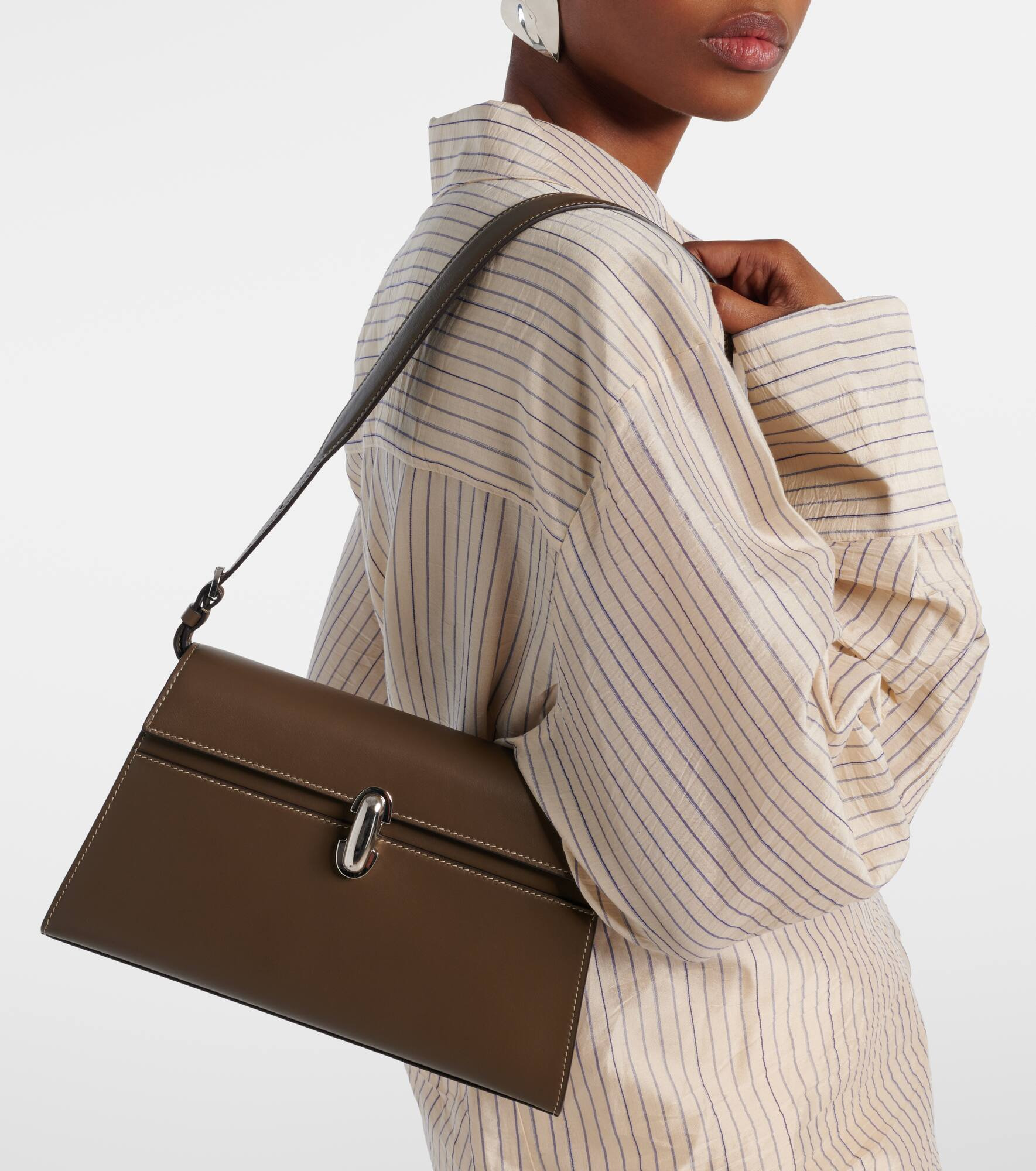 Symmetry leather shoulder bag - 2