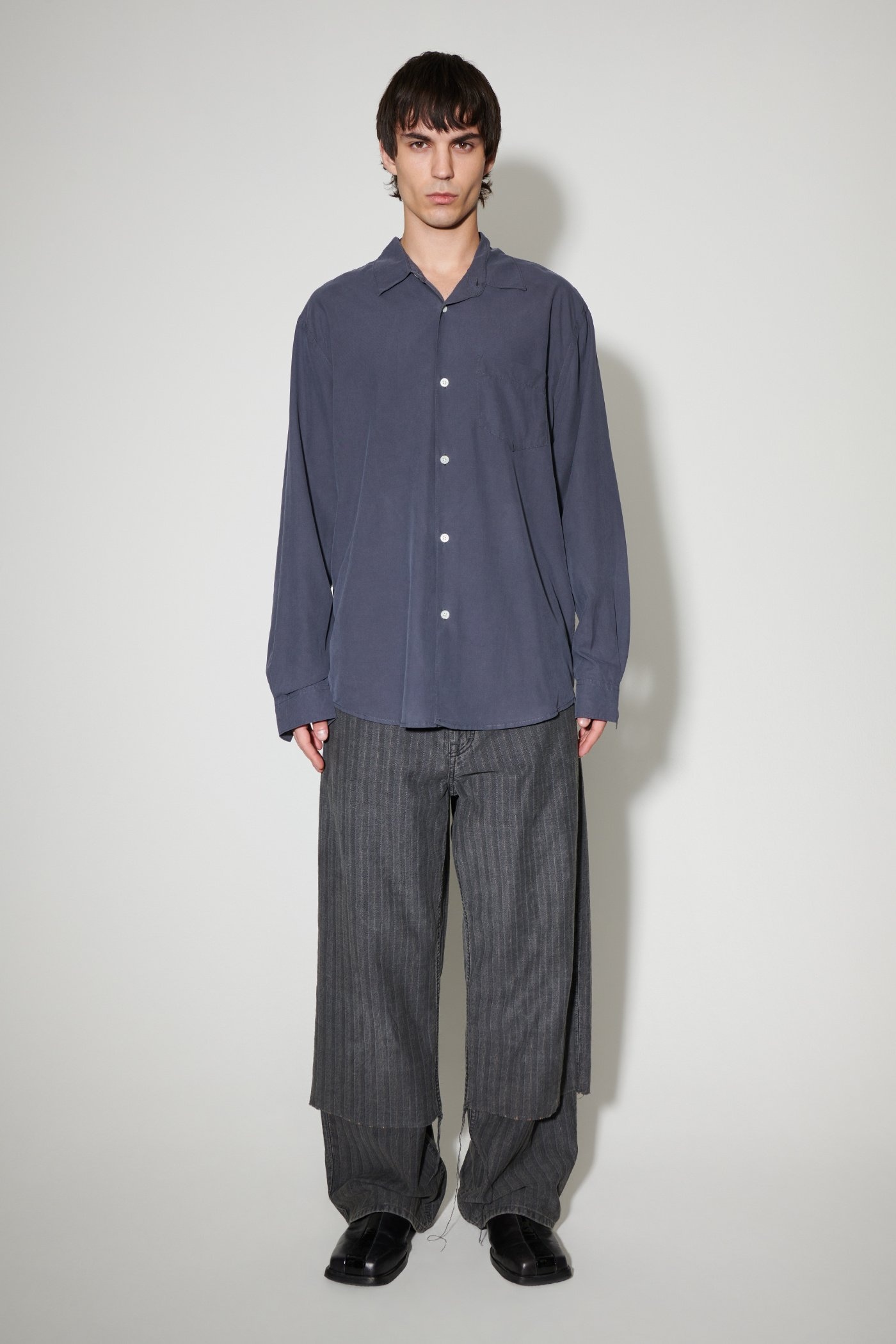 Our Legacy Initial Shirt Vintage Blue | ourlegacy | REVERSIBLE