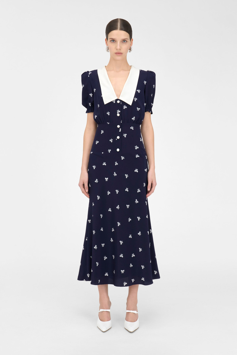 BOWS PRINT DRESS 3