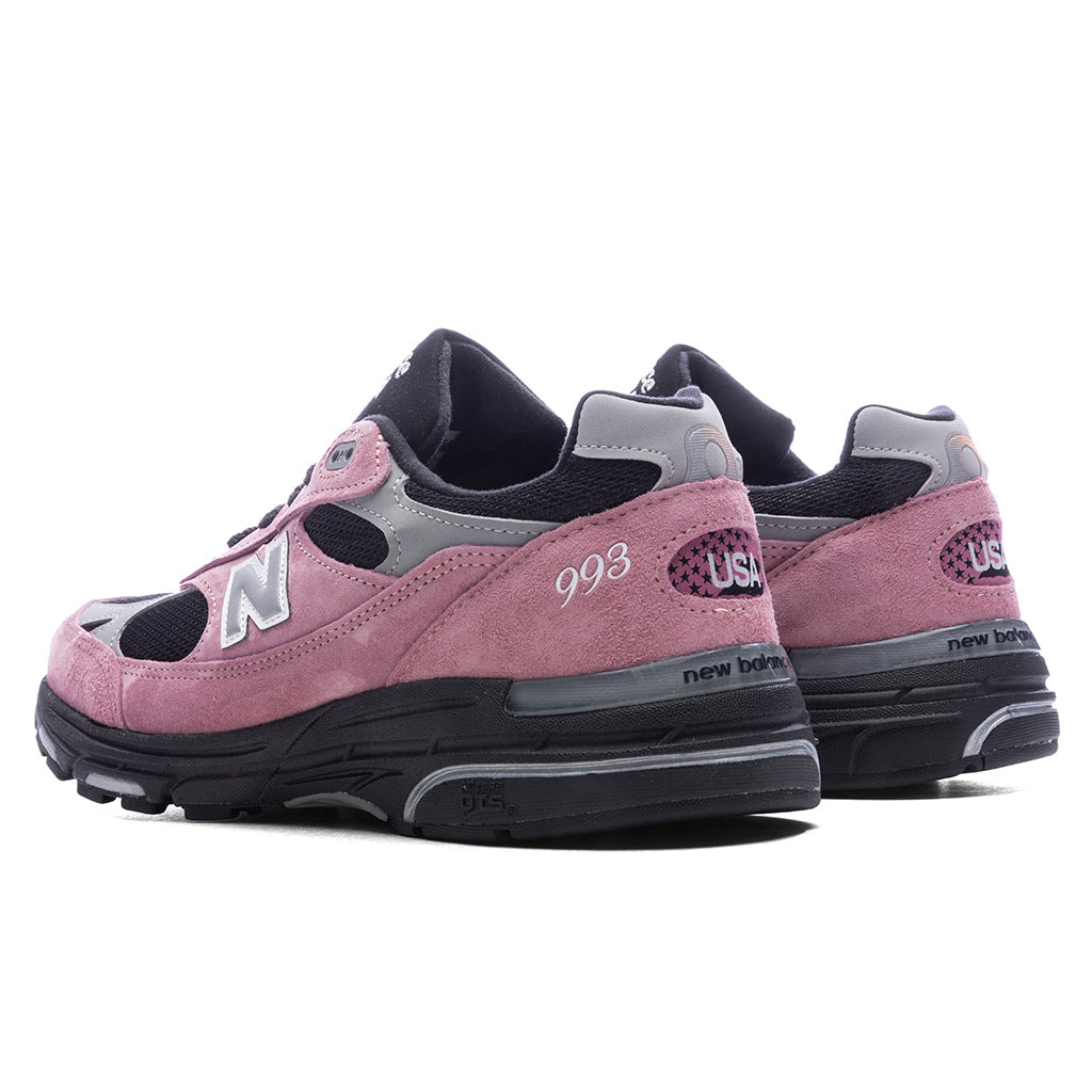 MADE IN USA 993 - PINK TAFFY/BLACK/SLATE GREY - 3