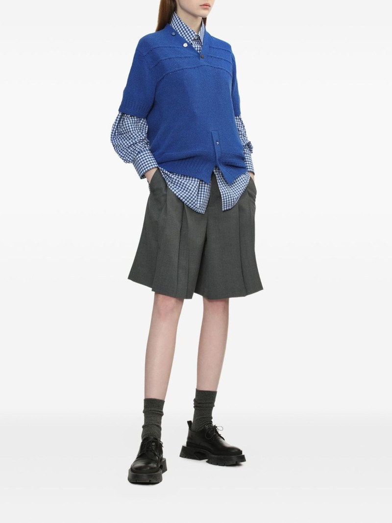 ADER error gingham-check 셔츠 outlook