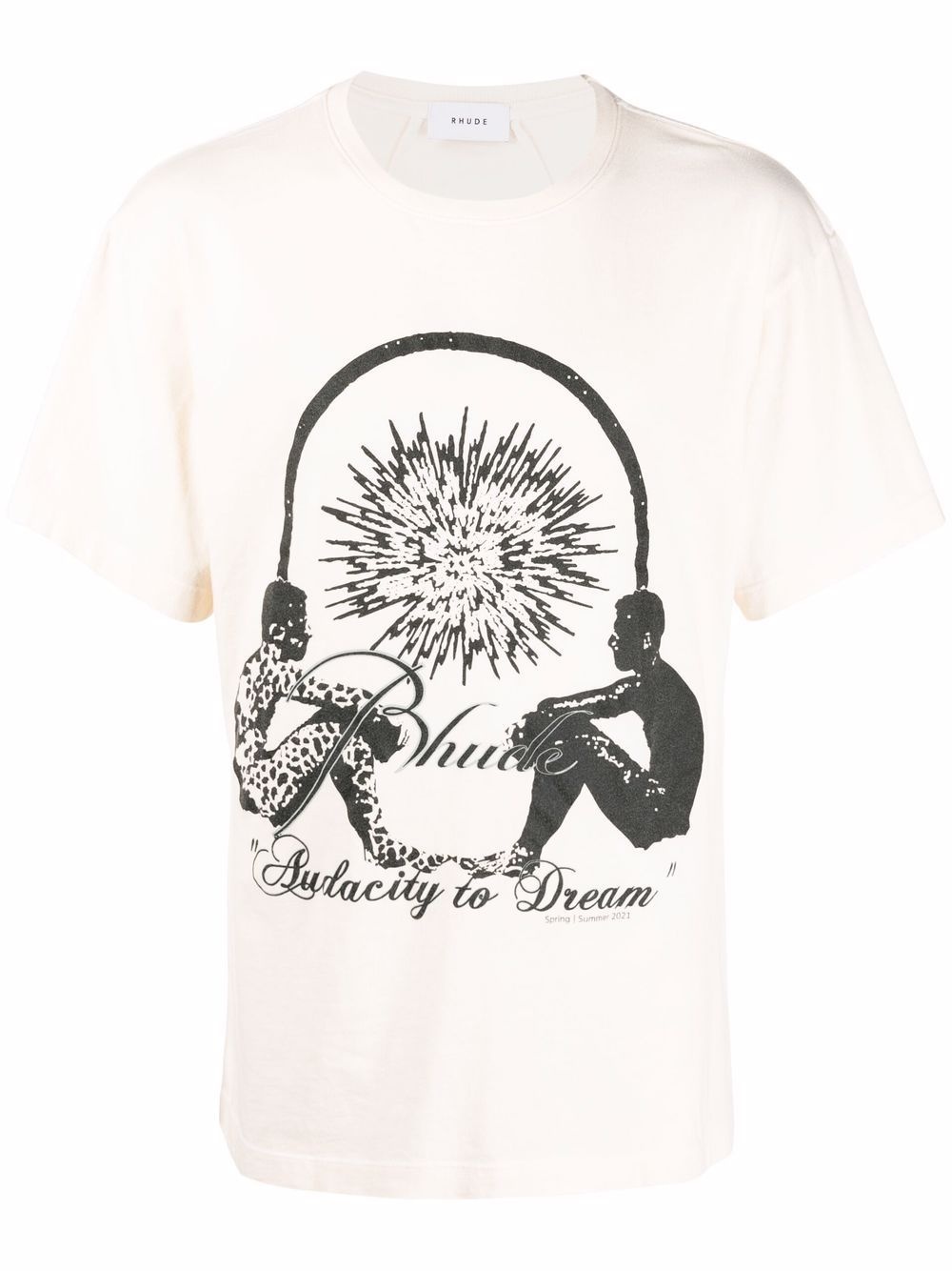 Audacity to Dream print T-shirt - 1