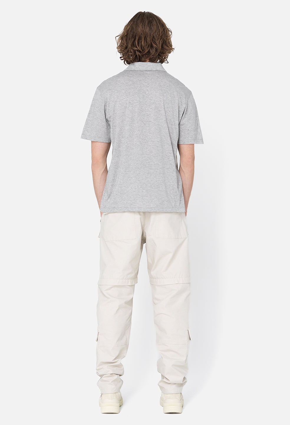 COTTON CASHMERE POLO - 5