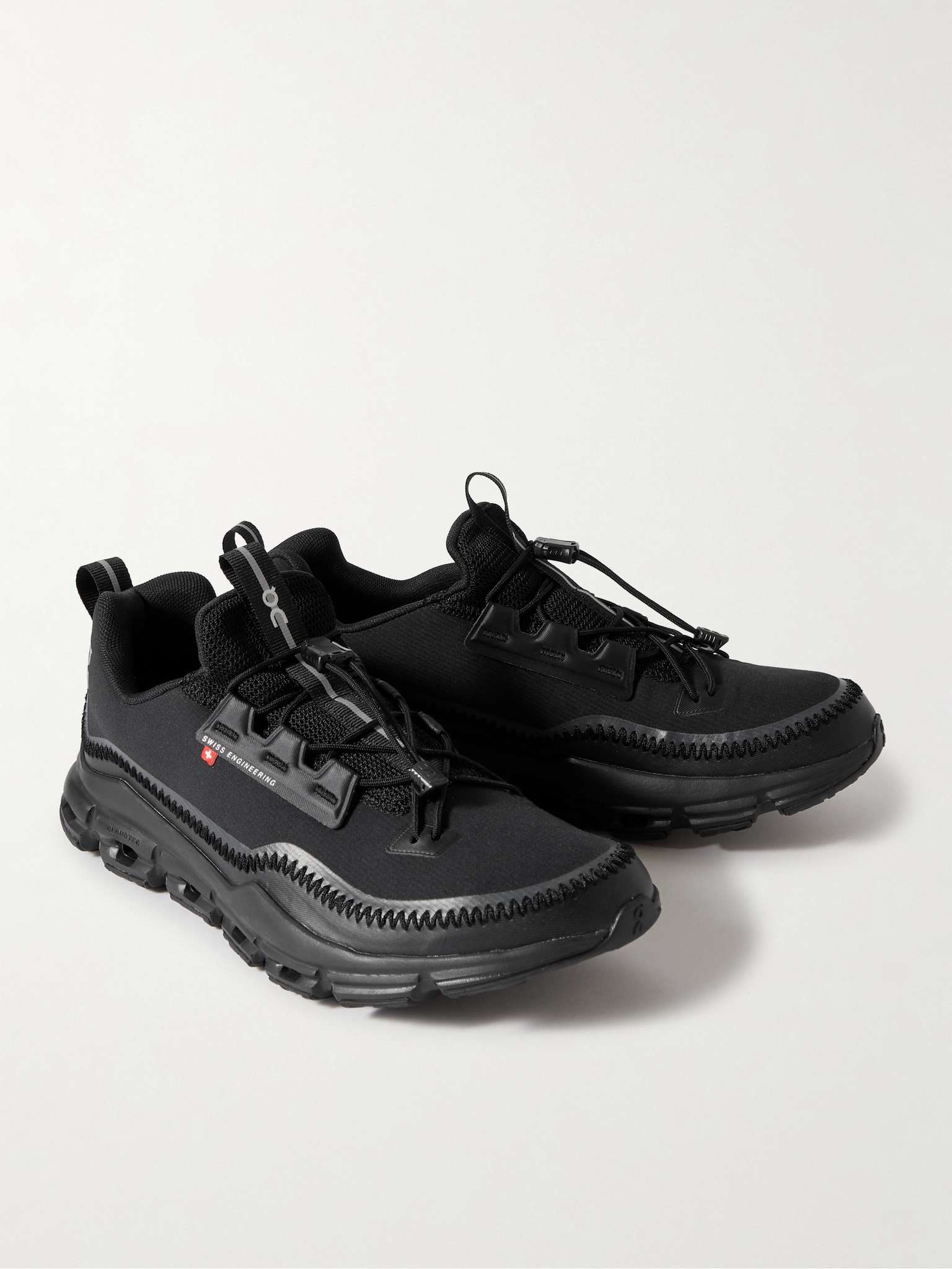 On Cloudaway Faux Suede-Trimmed Recycled-Mesh and Ripstop Running 