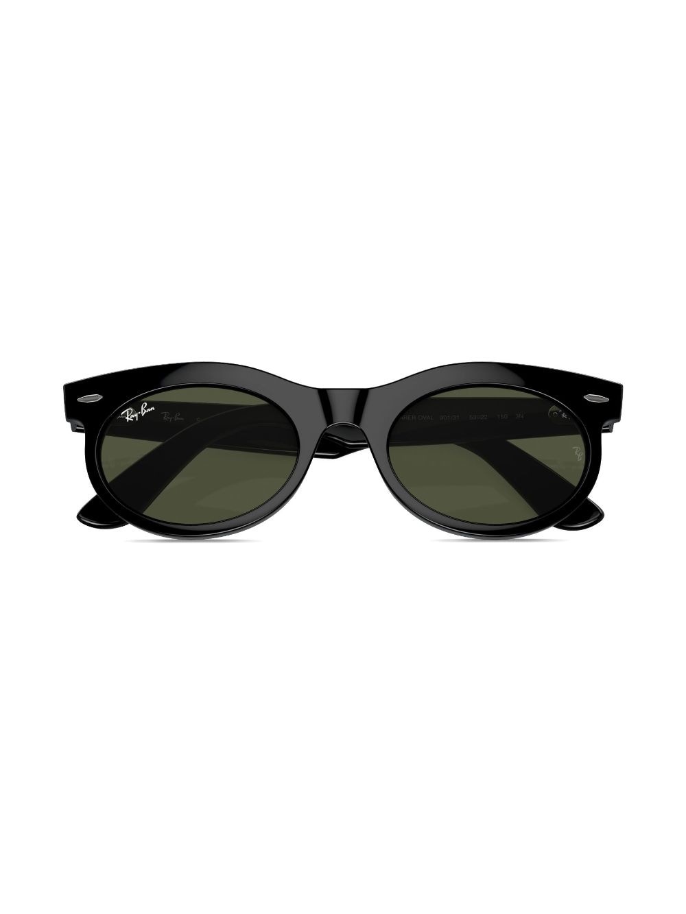 Wayfarer oval-frame sunglasses - 5