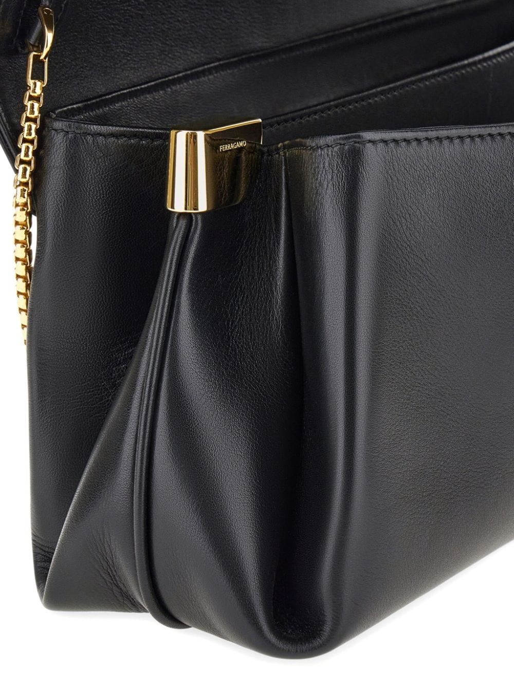 medium front flap soulder bag - 5