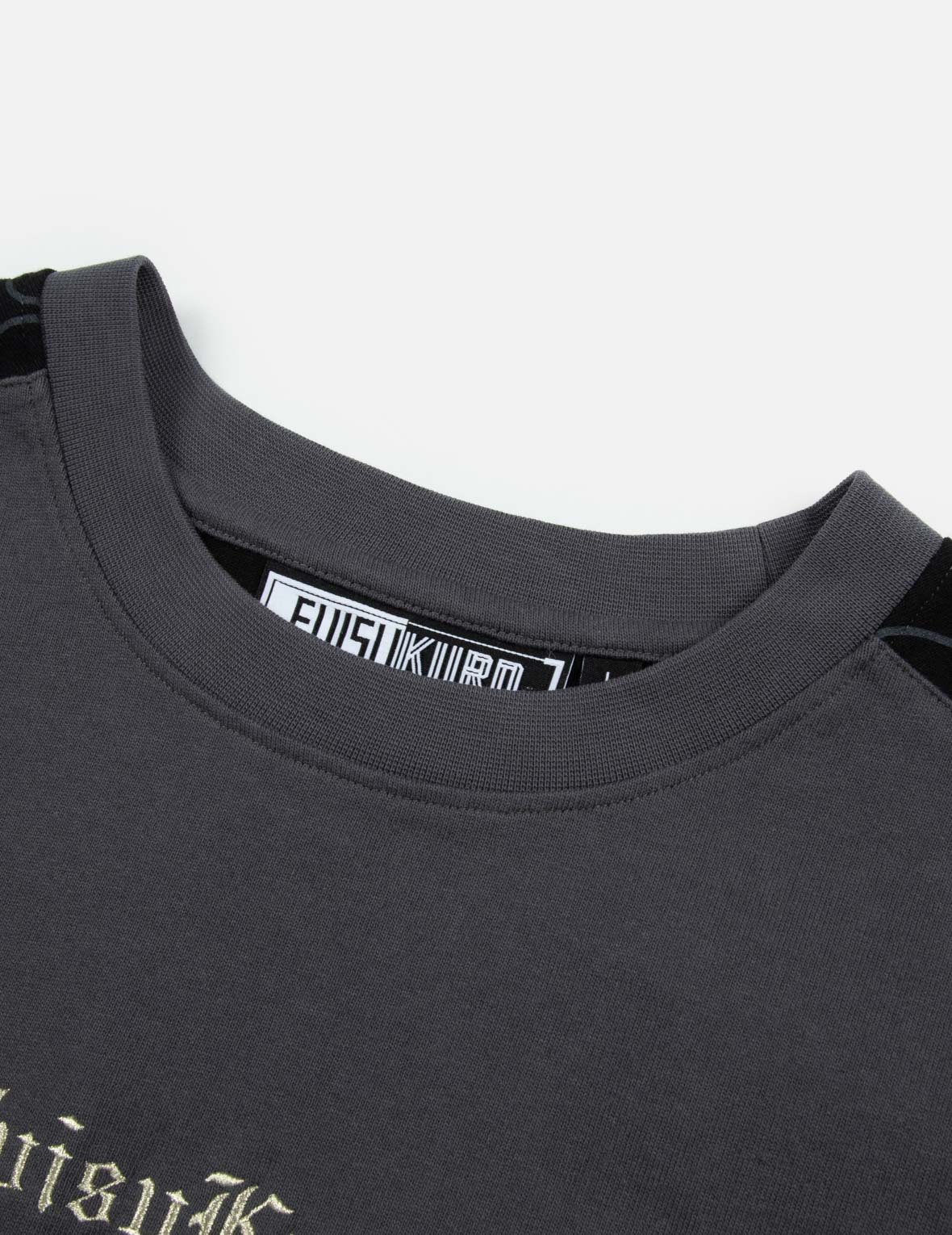 Allover EVISUKURO Print and Embroidery Loose Fit T-Shirt - 7