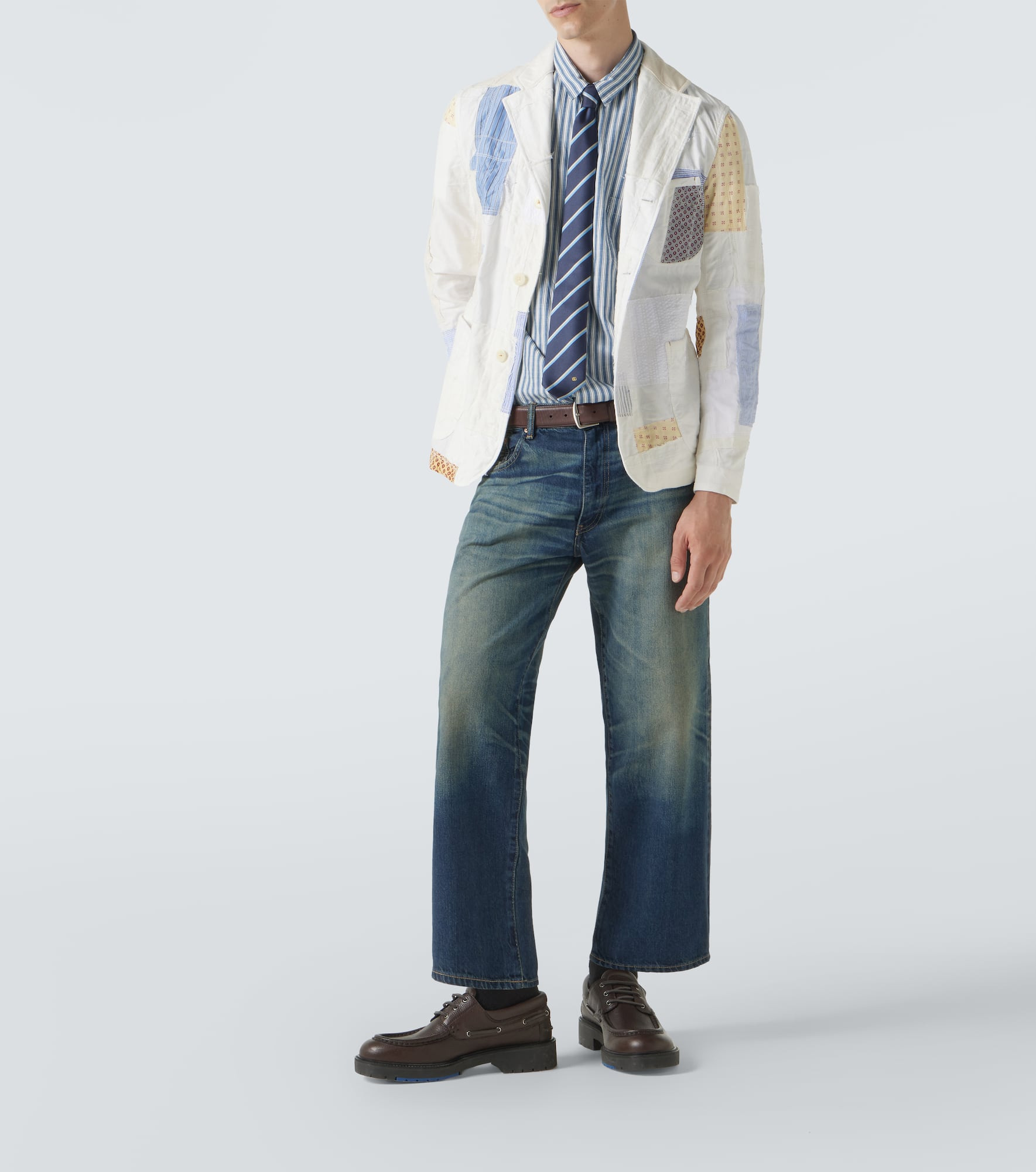 Faded straight jeans - 2