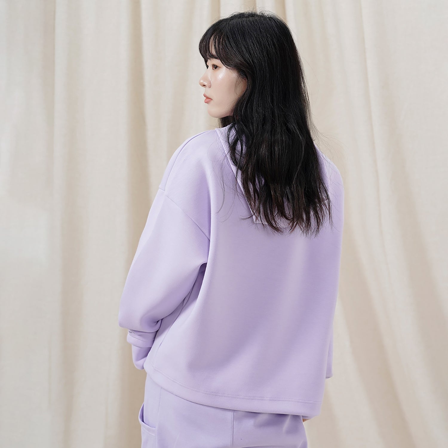 (WMNS) New Balance Casual Logo Hoodie 'Purple' 5CC39742-DV - 6