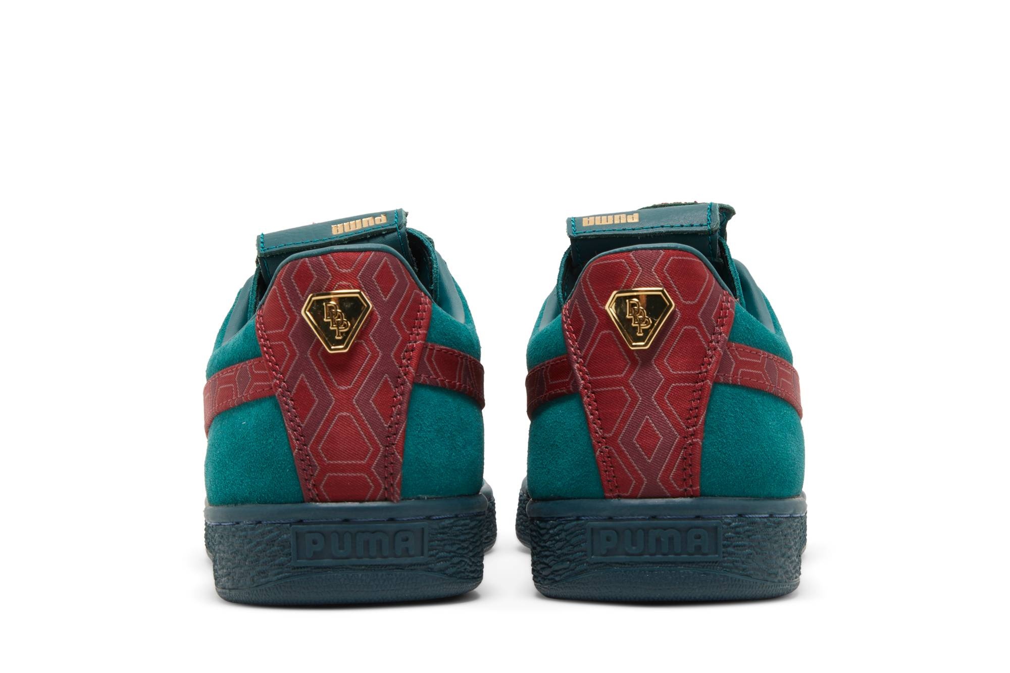 Dapper Dan x Suede 'Jacquard Print - Varsity Green' - 6