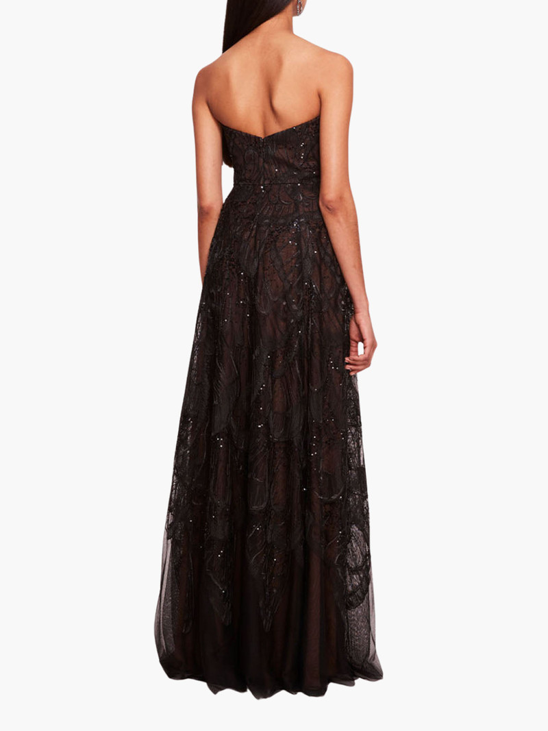 Marchesa WINGED SYMPHONY GOWN outlook