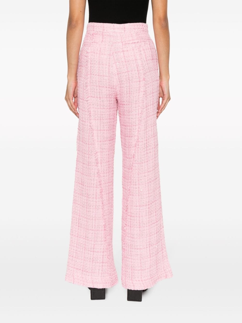 tweed tailored trousers - 4