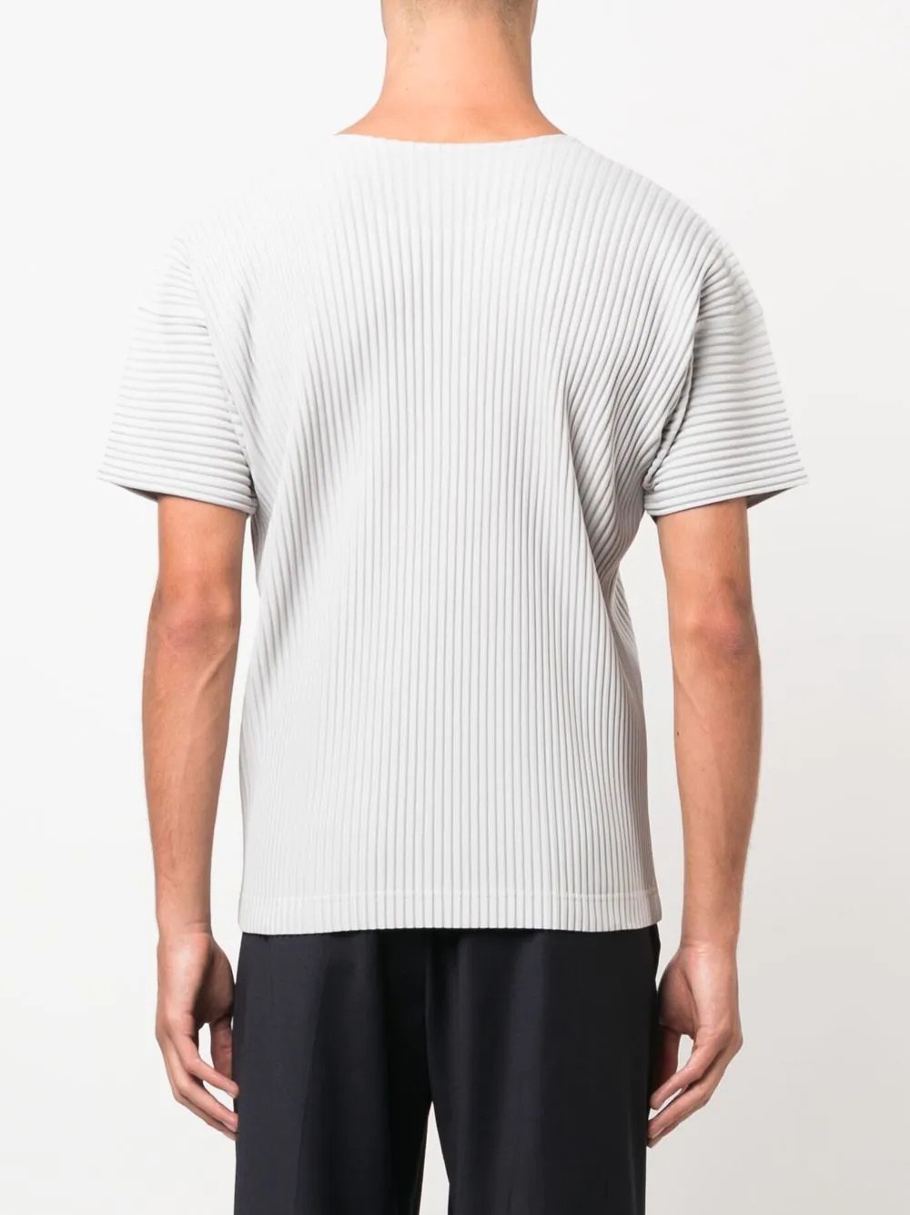 ribbed short-sleeve T-shirt - 4