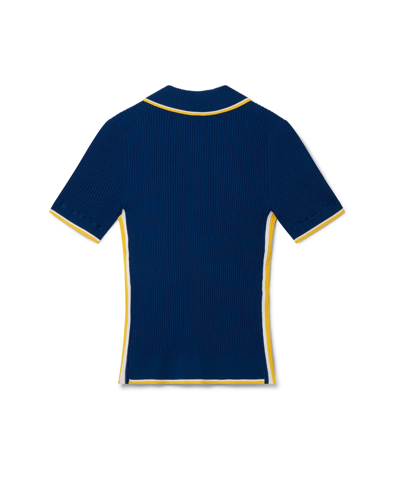 Rib Polo Shirt - 2